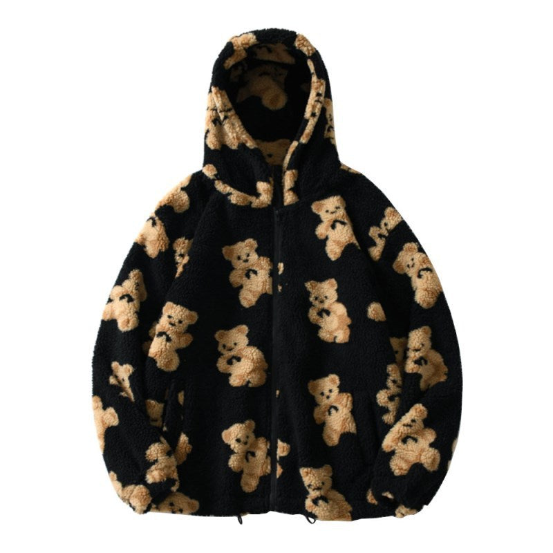 Autumn And Winter Ladies Hooded Thickened Casual Sweatshirt