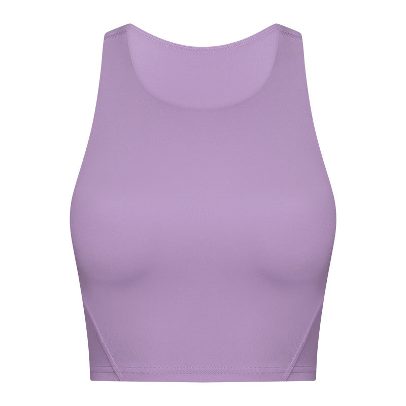 Sports Vest With Chest Pad Women's Shockproof Beauty Back Yoga Clothes