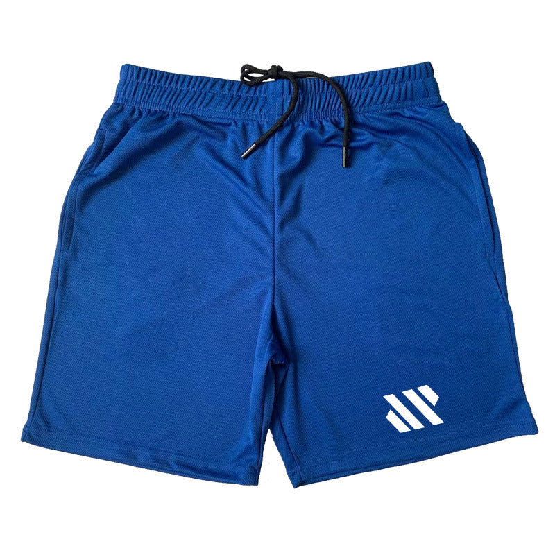 Metal Silk Fabric Sports Shorts Running Loose