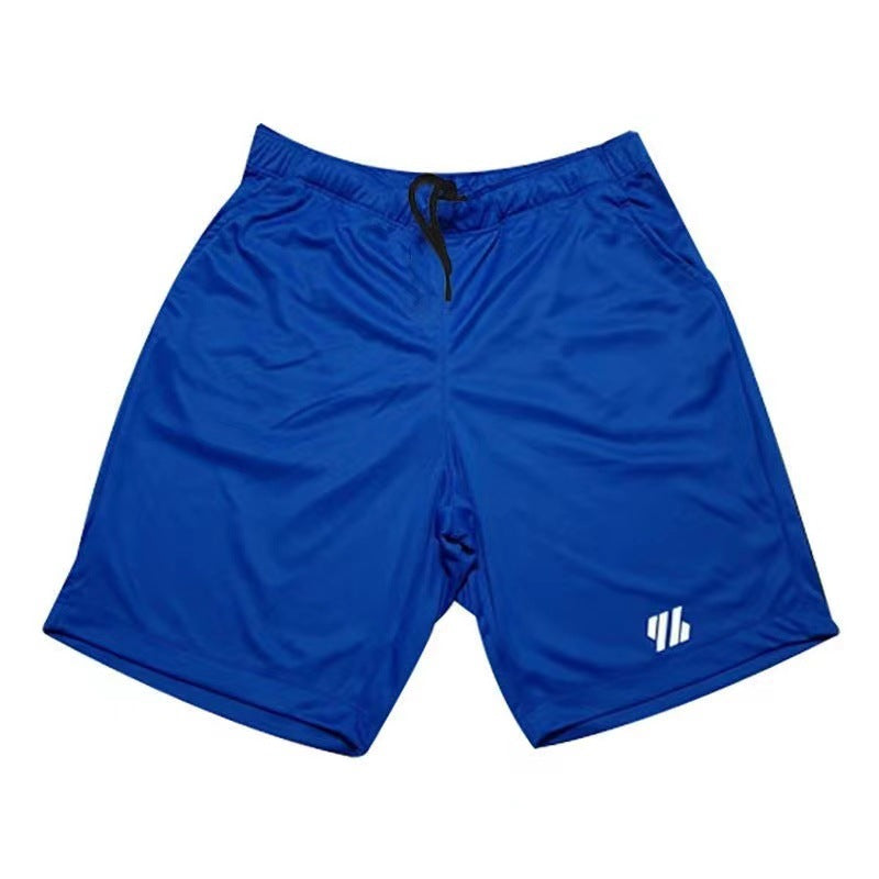 Metal Silk Fabric Sports Shorts Running Loose