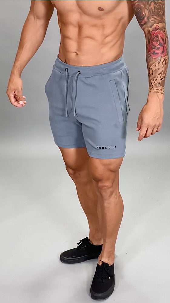 Fitness Casual Sports Running Cotton Split American Basketball Shorts