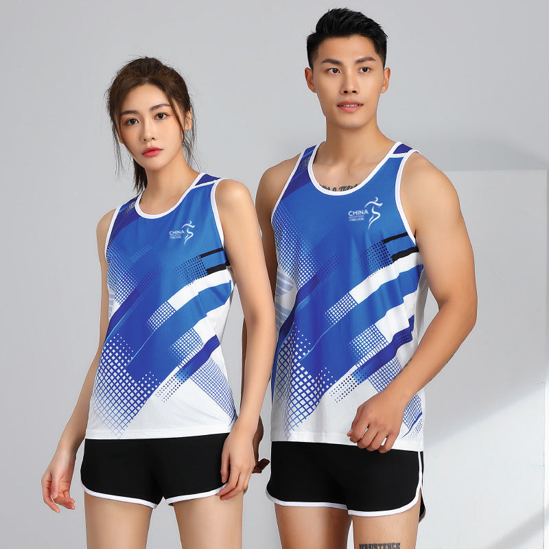 Men's And Women's Fashion Training Workout Clothes Suit