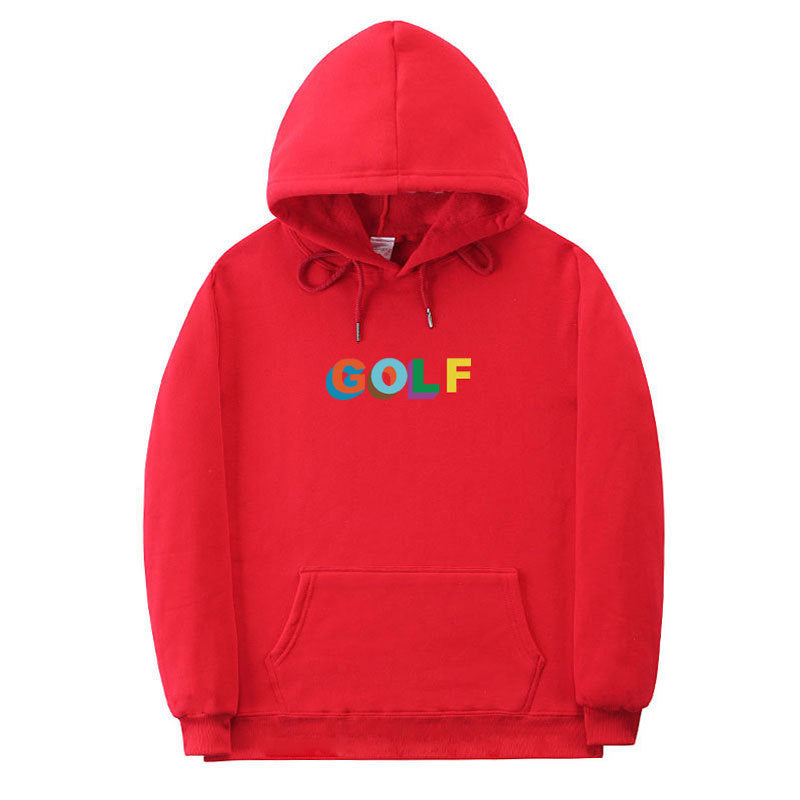 Plus Fleece Long-Sleeved Trendy Tyler The Creator Golfed Wang Sweater