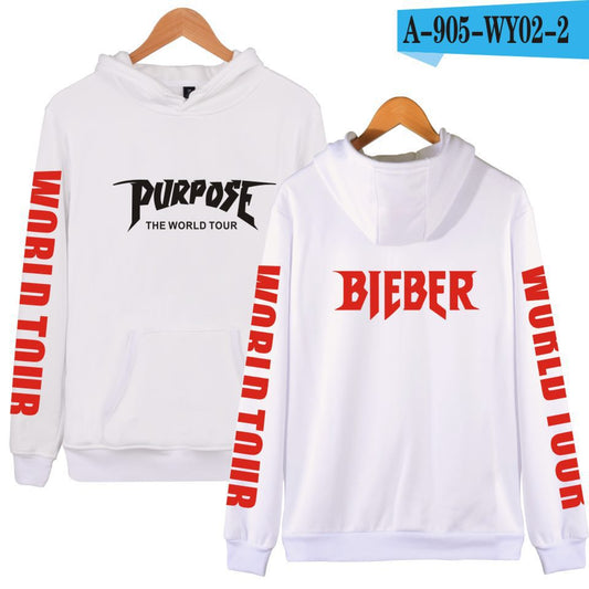 The New Justin Bieber Co-Branded The Same Hooded Sweater Hoodie