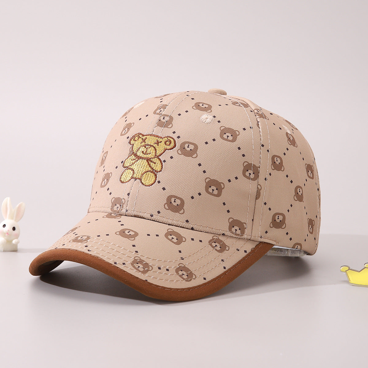 Children's Bear Sun Protection With Peaked Cap