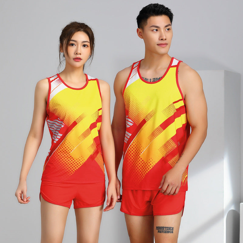 Men's And Women's Fashion Training Workout Clothes Suit
