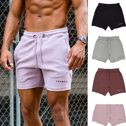 Fitness Casual Sports Running Cotton Split American Basketball Shorts