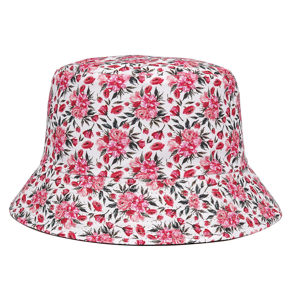 Women's European And American Fashionable Printed Sun Hat