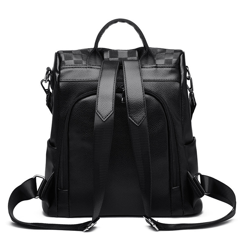 All-matching Women's Soft Leather Backpack Bag