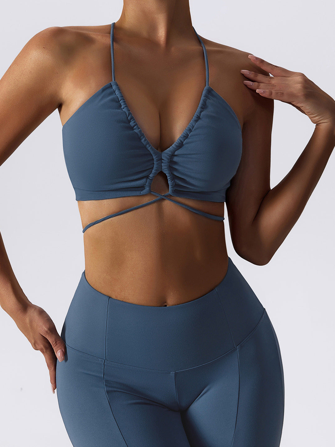 Camisole Yoga Bra Outer Wear Strap Beauty Back Suit