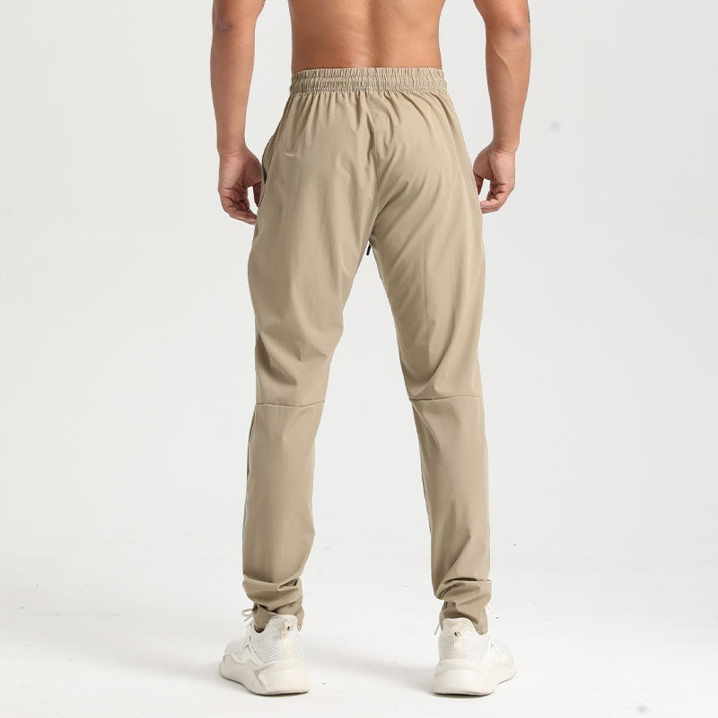 Woven Casual Sports Trousers Men's Thin Loose Straight