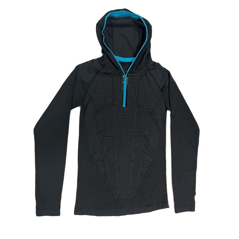 Seamless Top Pocket Cap Rain-proof Fitness Yoga Leggings Suit