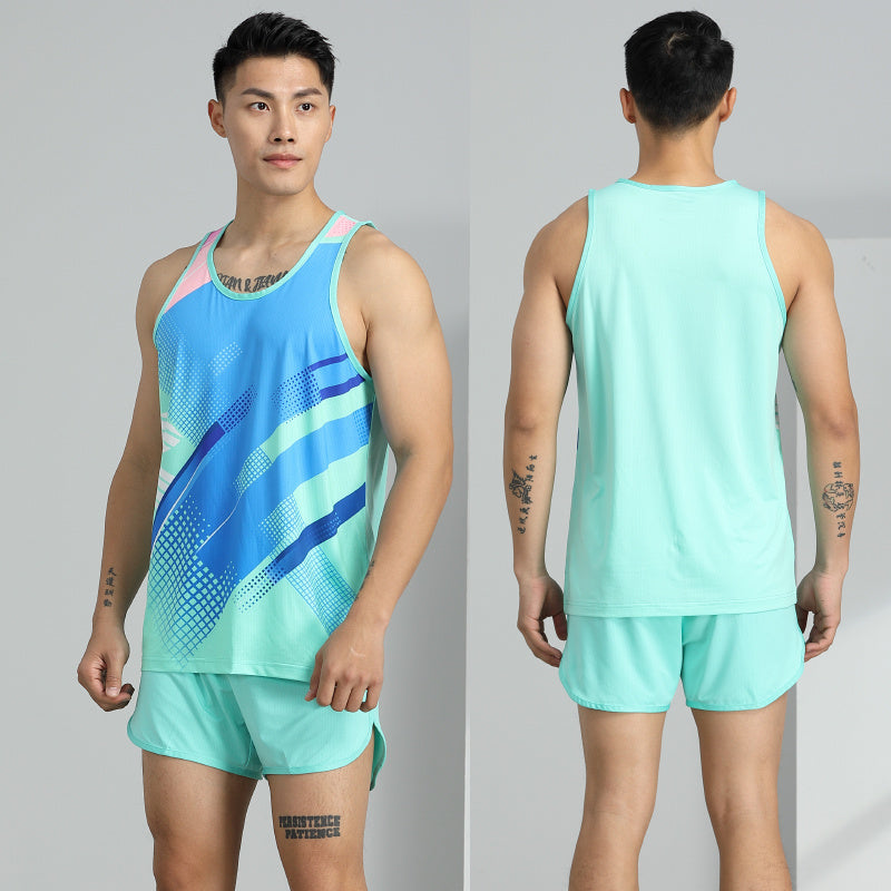 Men's And Women's Fashion Training Workout Clothes Suit