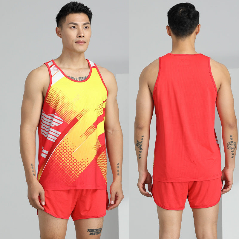 Men's And Women's Fashion Training Workout Clothes Suit