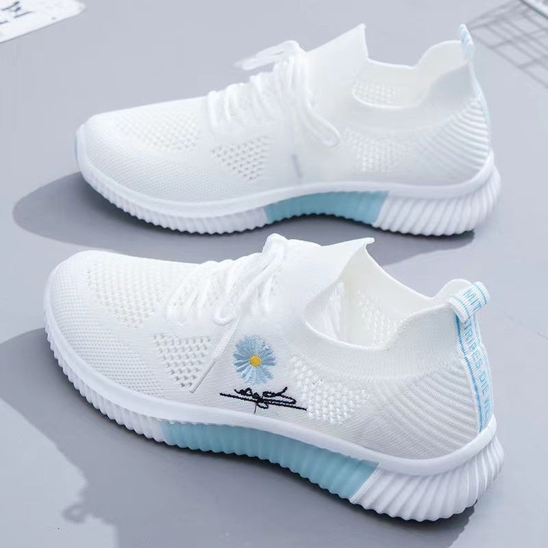 Women's Nude Shoes Leisure Sports Breathable Mesh Surface