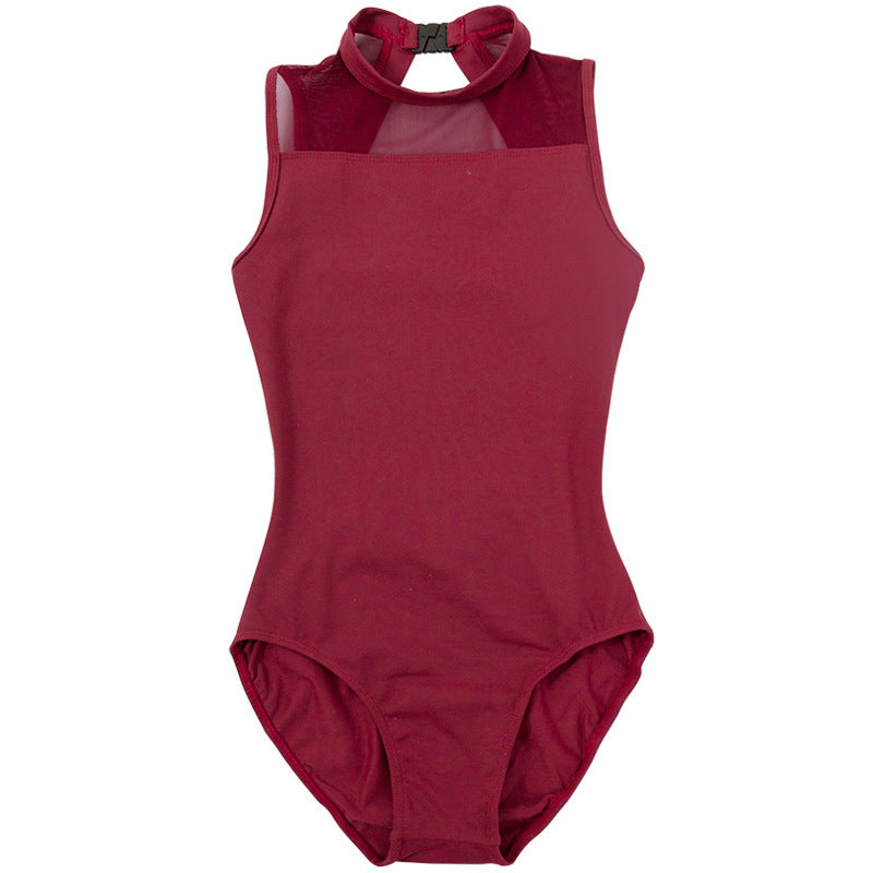 Stand Collar Ballet Leotards Gymnastics One-piece Leotard