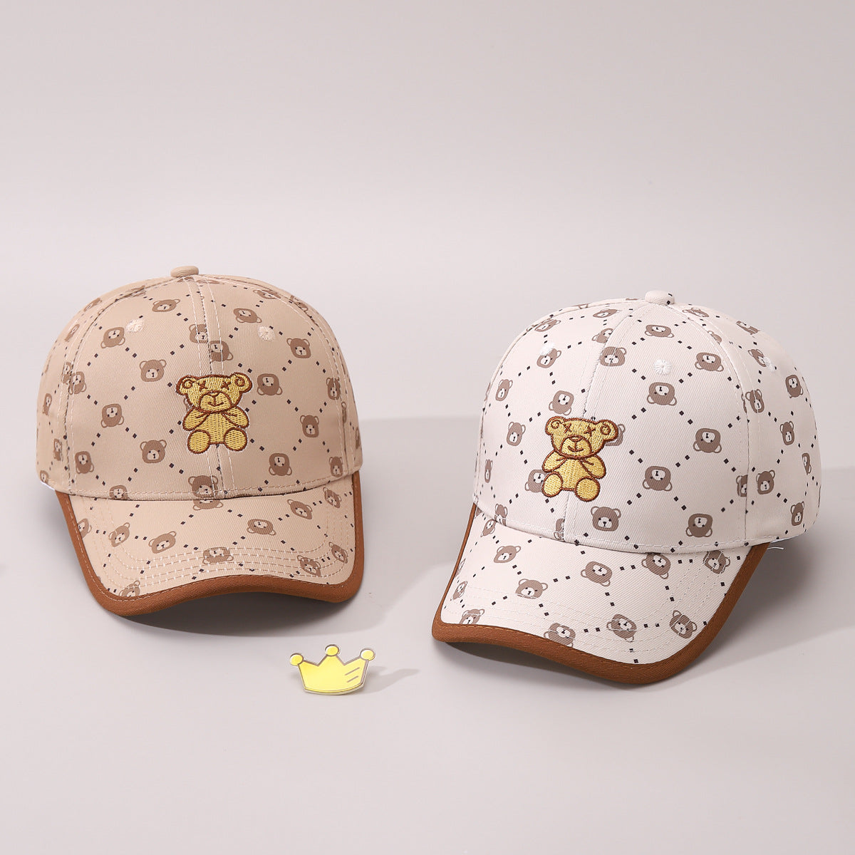 Children's Bear Sun Protection With Peaked Cap