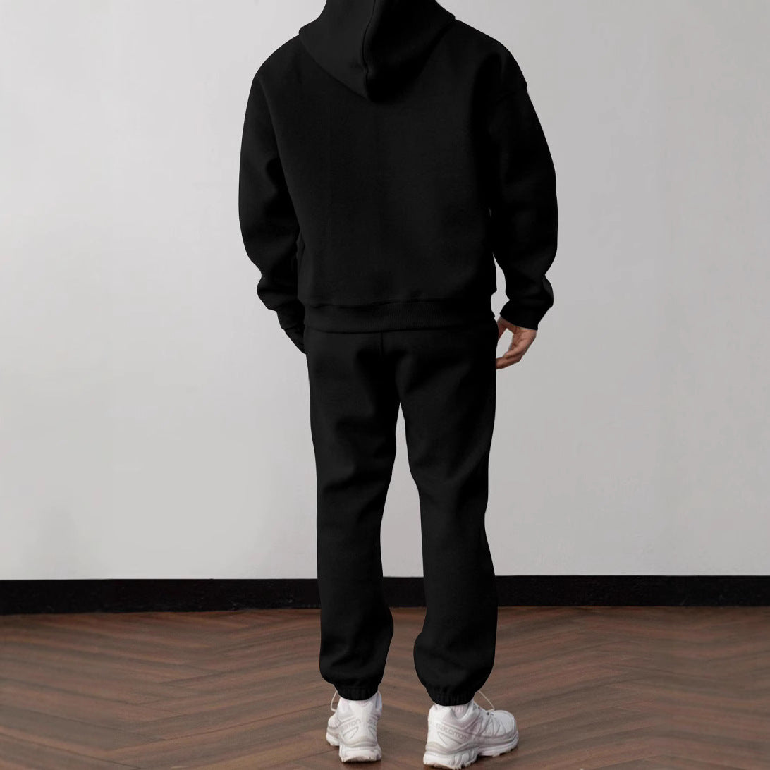 Men's Loose-Fit Casual Hoodie Set