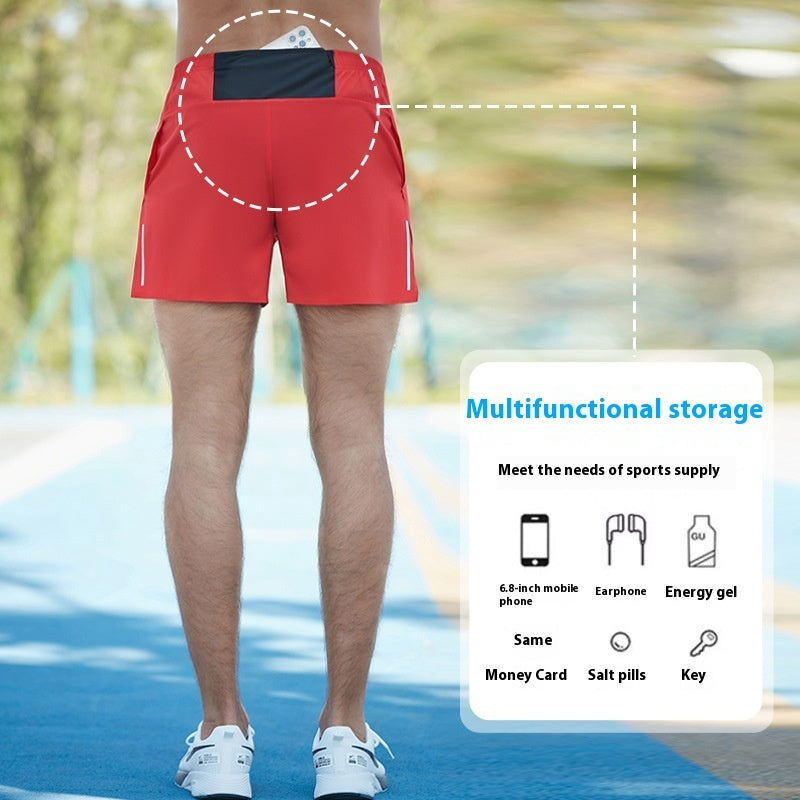 Off-road Running Shorts Men's Sports Quick-drying Loose Breathable