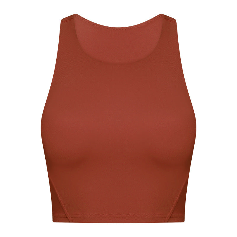 Sports Vest With Chest Pad Women's Shockproof Beauty Back Yoga Clothes