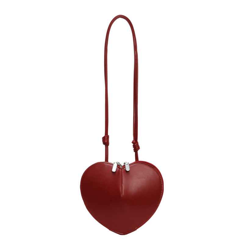 Versatile Crossbody Mini Heart Underarm Bag