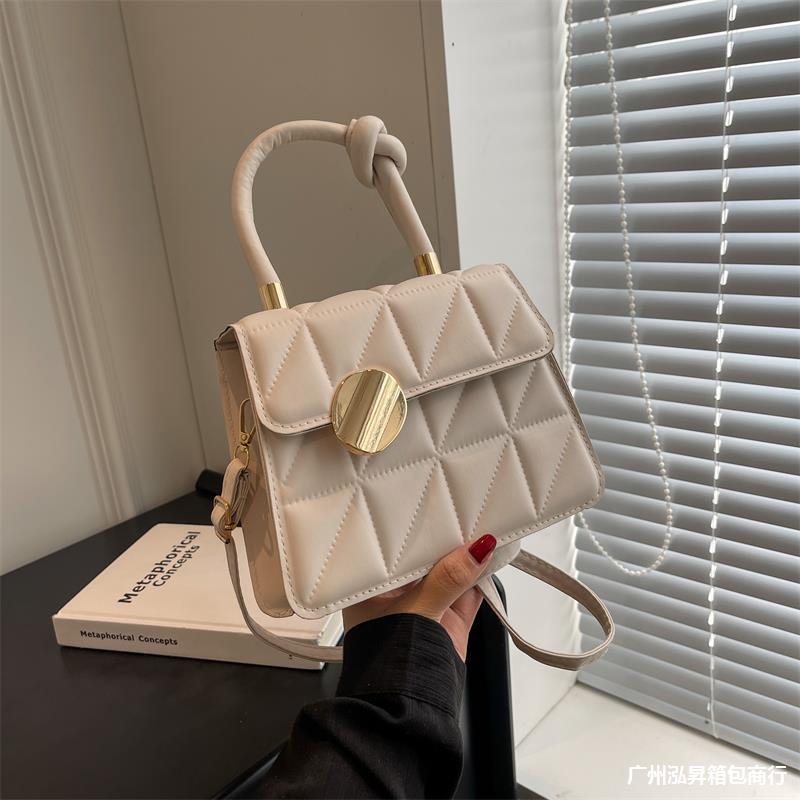 French Minority Design Rhombus Small Handbags Female