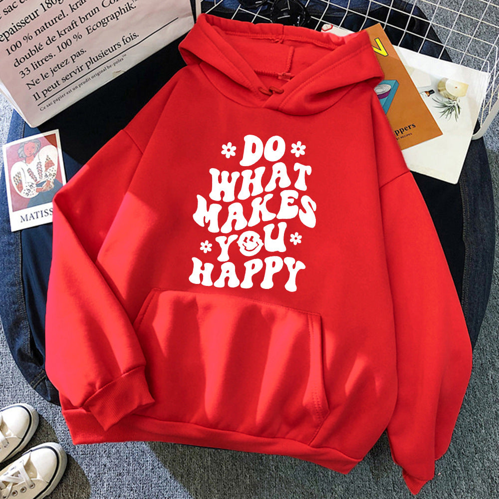 Casual Printed Women's Hoodie