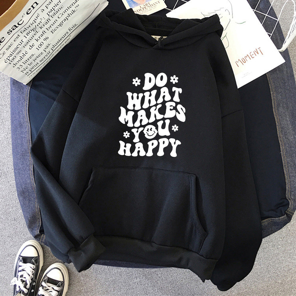 Casual Printed Women's Hoodie