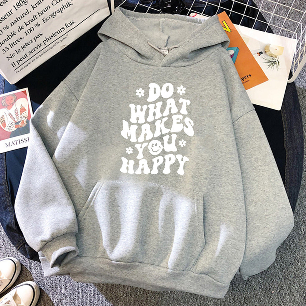 Casual Printed Women's Hoodie