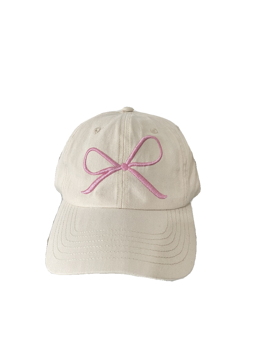 Ins Bow Baseball Cap Sweet Cute Sun Protective