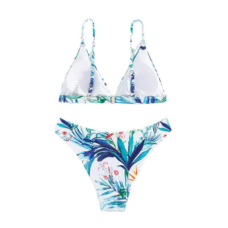 New Floral Triangle Cup Bikini