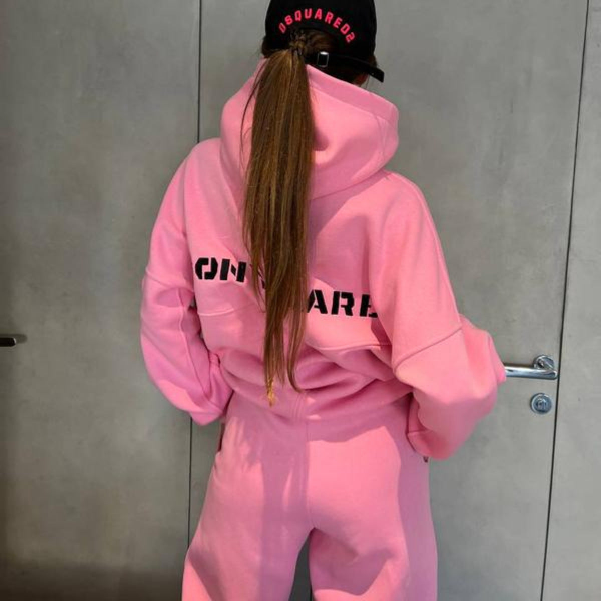 Fashion Hooded Sports And Leisure Sweater Suit