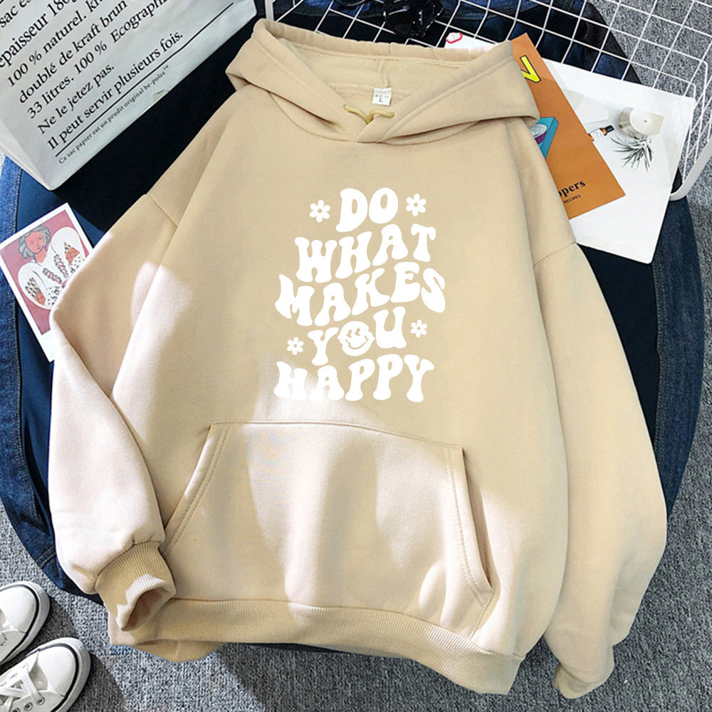 Casual Printed Women's Hoodie