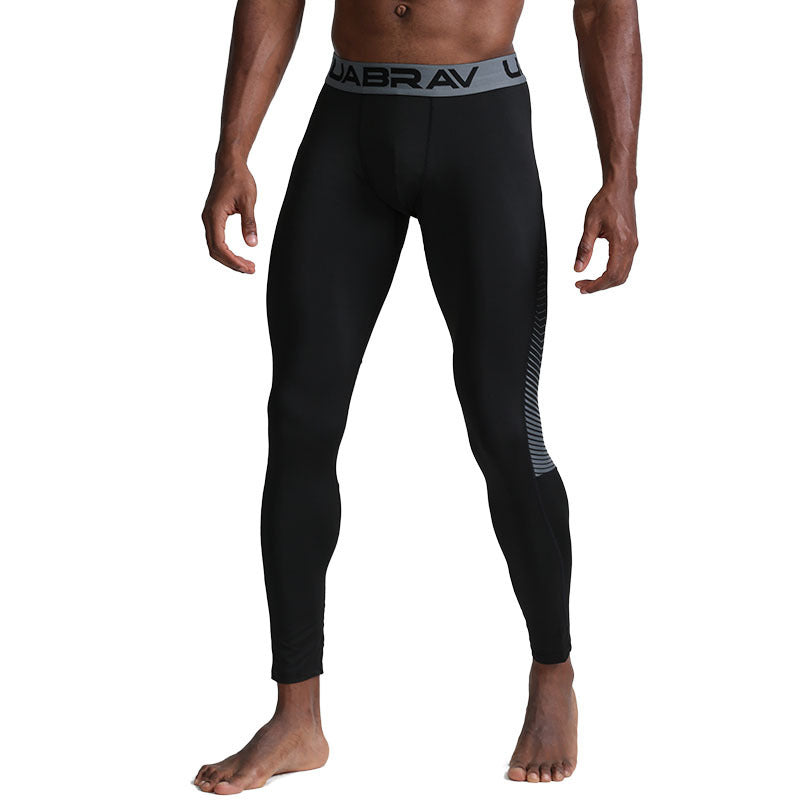 Men's Training Compression Bottoming Quick-dry Basketball Sports Tights