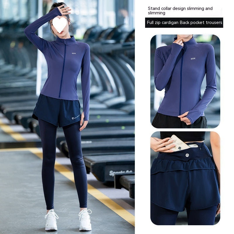 Running Outfit Women's Morning Jogging Quick-drying Professional Control Clothing