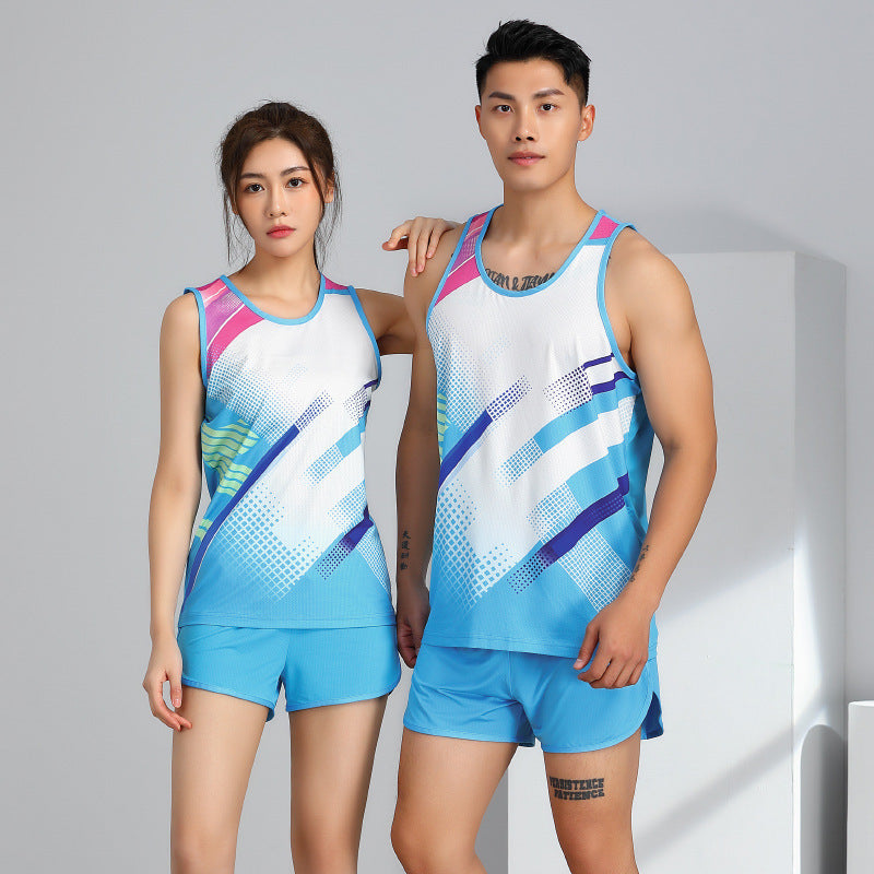 Men's And Women's Fashion Training Workout Clothes Suit