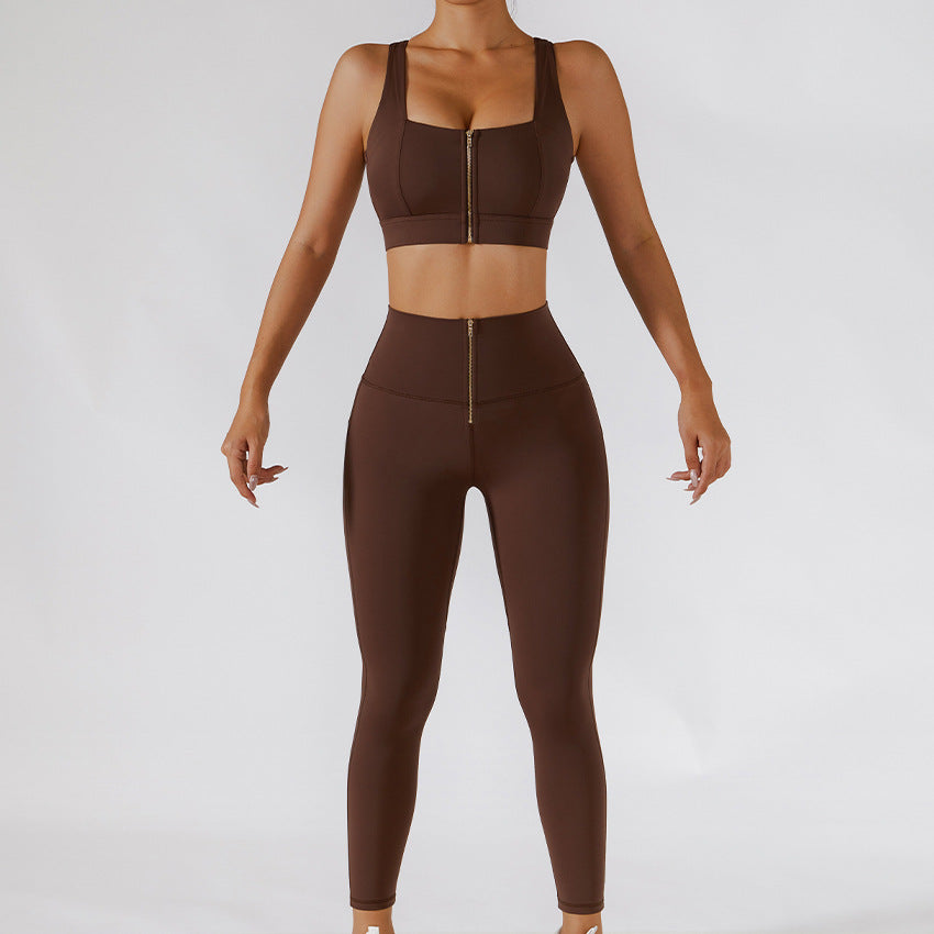 Sports Suit Seamless Yoga Set Women Two Pieces