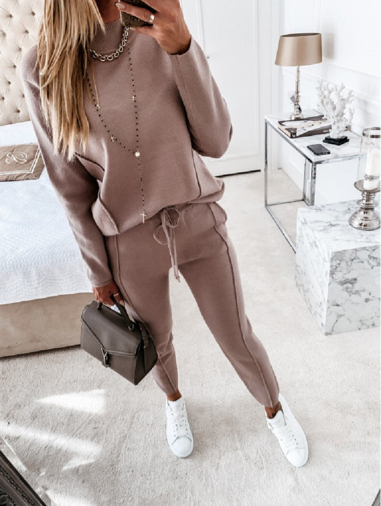 High Necked Long Sleeved Pocket Pants For Casual Wear