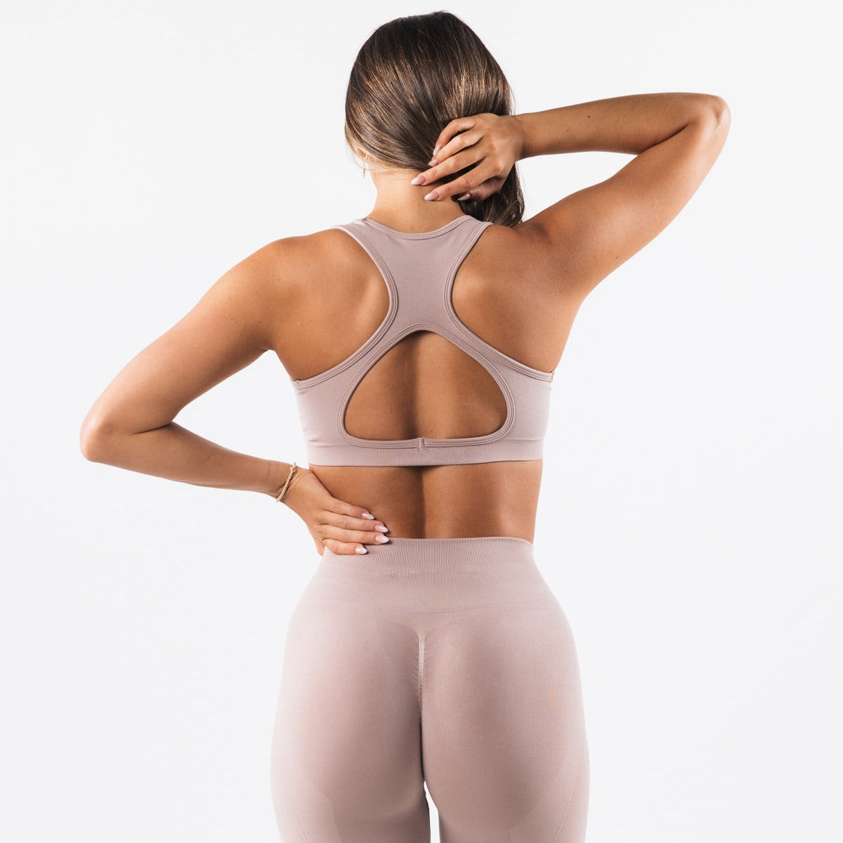 Yoga Hollow-out Sports Back Shaping Bra Pants Suit