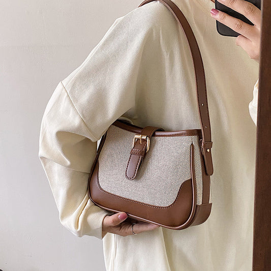 Advanced Texture Shoulder Cross Square Crossbody Bag